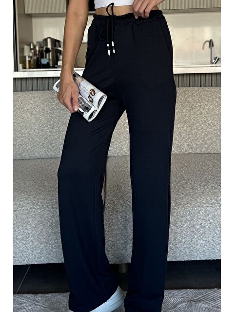 Gülseli Bel Lastikli Bol Paça Eşofman Altı - S000445326-21164