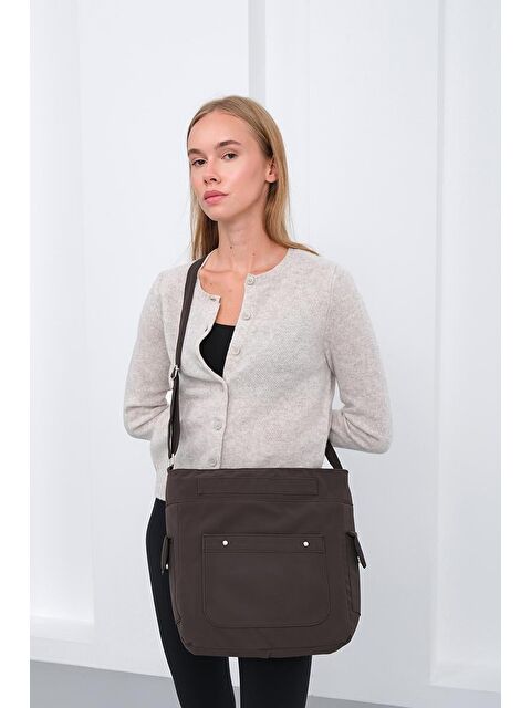 Shulebags Movin Omuz Çantası Kahve - S000449697-19413