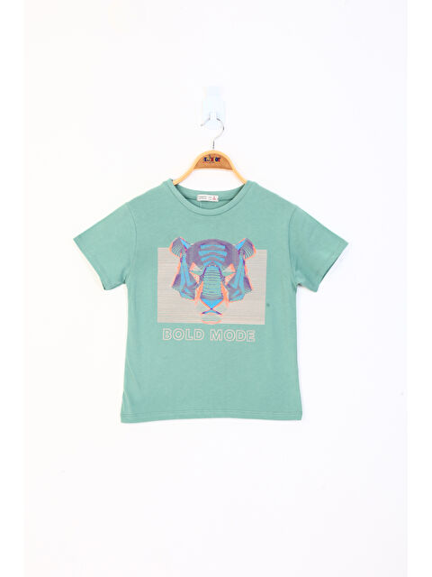 Toontoykids Erkek Çocuk Kabartma Baskılı Tişört - S000359020-18194