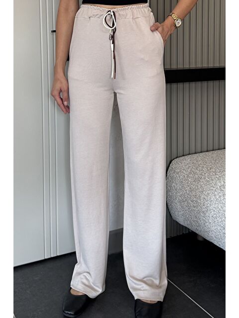 Gülseli Bel Lastikli Bol Paça Eşofman Altı - S000445326-25636