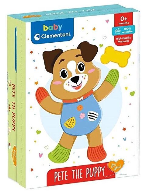 Baby Clementoni Yumuşacık Köpekçik Kahverengi - S000216509-19413