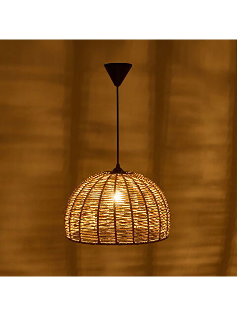 Evidea Lighting Gilja Sarkıt - Kahverengi - 20x35x35 cm - S000402001-19413