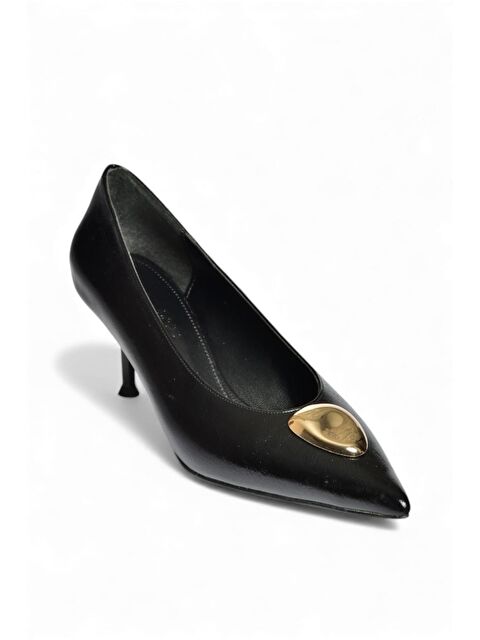 Fox Shoes Siyah Kadın Topuklu Ayakkabı V820621760 - S000492573-19351