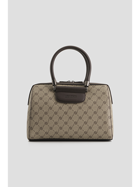 ARMİNE Noktalı Çanta Vizon