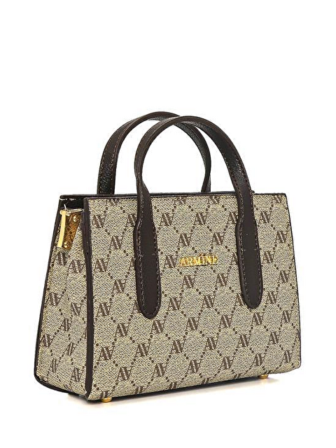 ARMİNE Noktalı Çanta Vizon