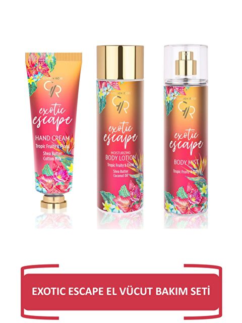 GOLDEN ROSE Exotic Escape El Vücut Bakım Seti