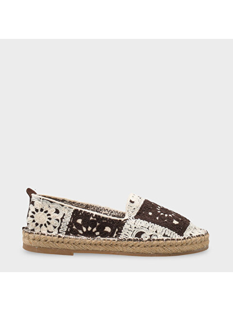 Capone Outfitters Vera Örgü Kadın Espadril