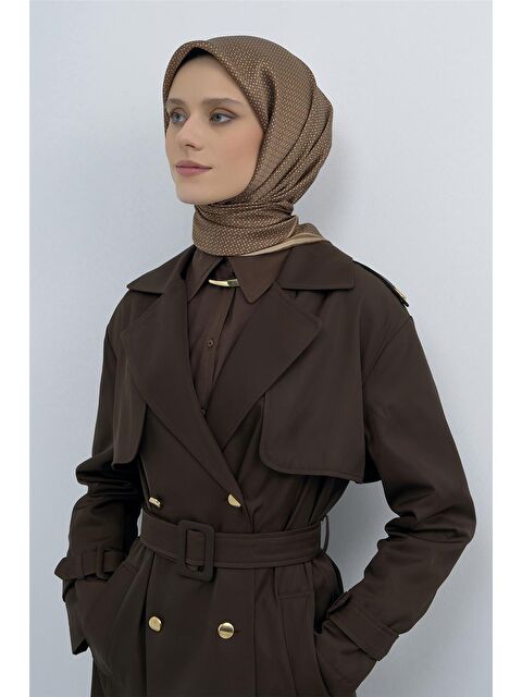 ARMİNE Saf İpek Twill Eşarp 9528D 06 - S000505010-19413