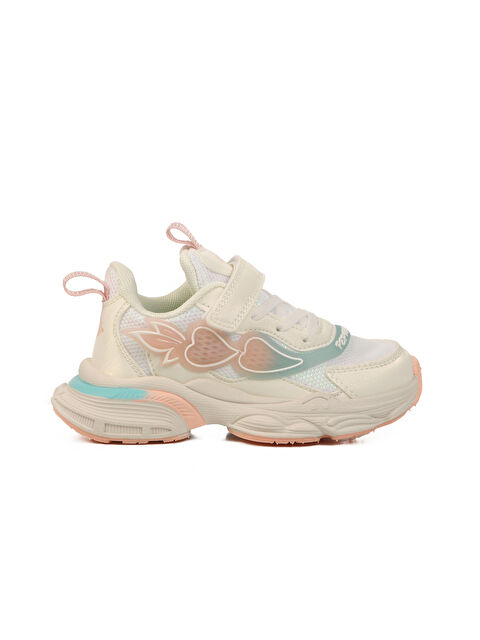 Pepino Beyaz Cırtlı Hafif Hava Alabilen Kız Çocuk Spor Ayakkabı 1976 P - S000369088-20063