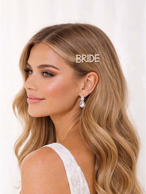Parti Adresi Bekarlığa Veda Partisi Altın Taşlı BRIDE Gelin Tokası - S000522850-20076