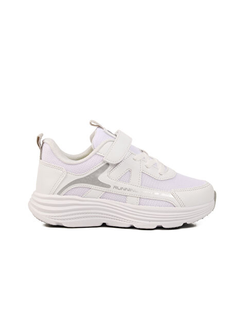 Pepino Beyaz Gri Cırtlı Erkek Çocuk Spor Ayakkabı 1880 F - S000369092-37227