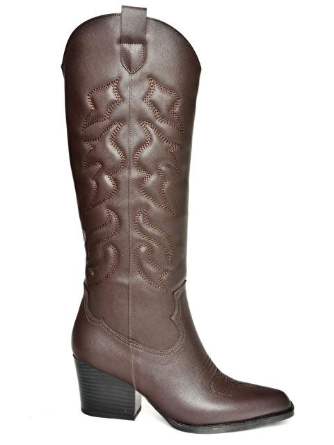 Fox Shoes T296815009 Kahverengi Kadın Çizme - S000327020-19413
