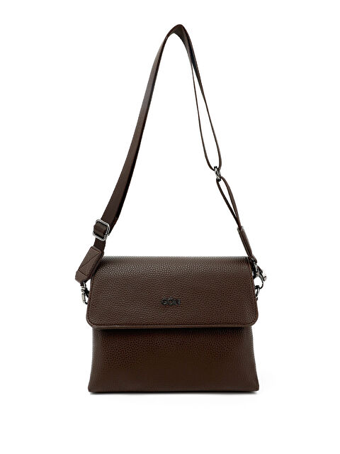 GÖNDERİ(R) Kadın ÇİKOLATA KAHVE Uzun Askılı Omuz Çantası - S000394206-20637