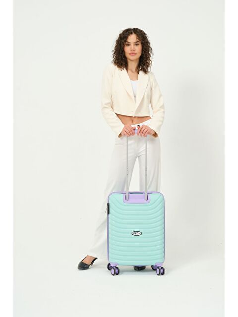 Keo Plus Kabin Boy Turkuaz-Lila PP Valiz - S000401197-37461