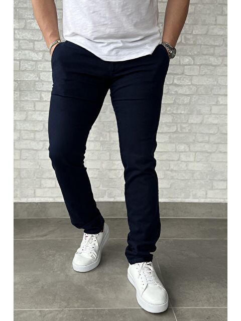 Mishar İtalia Erkek Amblem Detaylı Gabardin Pantolon - S000399830-21164