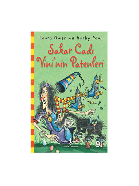 Türkiye İş Bankası Kültür Yayınları Sakar Cadı Vini’nin Patenleri Laura Owen - S000340012-10231