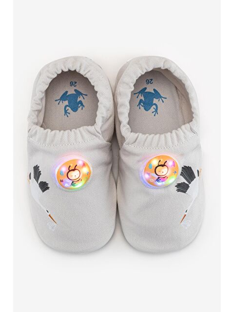 Hopfrög Işıklı Bebek Patik Tak & Çıkart #Tags Havalı Gri - S000420228-20600