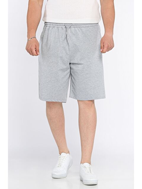 Mishar İtalia Erkek Şerit Detaylı Bel Lastikli Şort - S000399831-20600