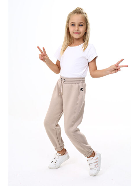 Toontoykids Kız Çocuk Nakışlı Eşofman Alt - S000358319-19928