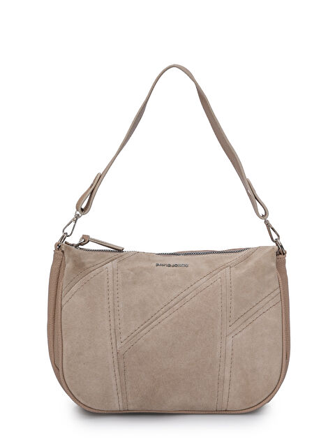 David Jones Süet Dokulu Kadın Omuz Çantası ED069 - S000472616-19933