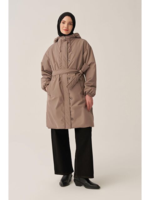 ALLDAY Vizon-Kemerli Relax Şişme Mont - S000501034-26429