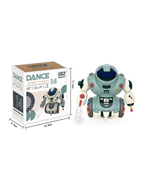 CToys Dönen Sisli Müzikli Hareketli Robot CTOY-6678-14 GKO - S000275353-27074