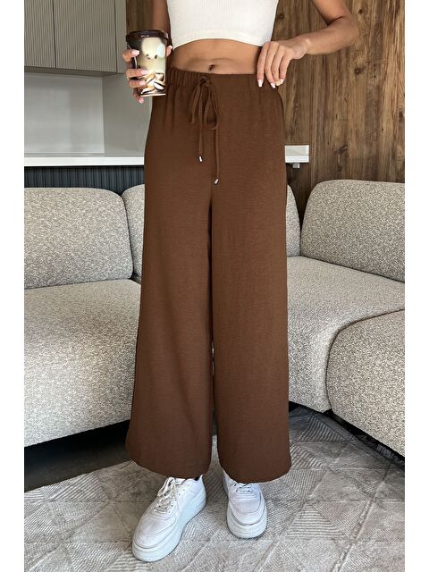 Gülseli Kadın Bel Lastikli Bol Kesim Pantolon - S000445323-29704