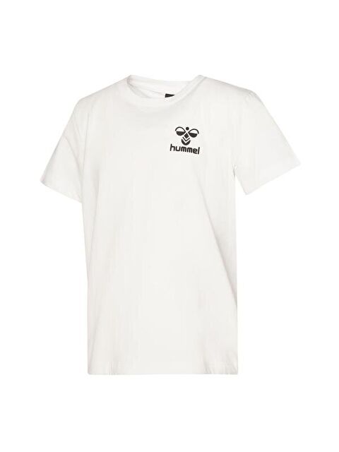 Hummel Laures Çocuk Beyaz Yuvarlak Yaka Tişört