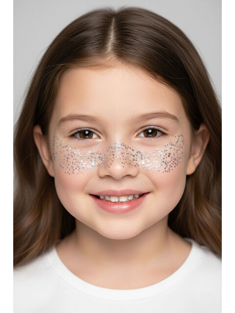 Le Mabelle Gümüş  Kız Çocuk Çil Makyaj Bandı - S000513435-18105