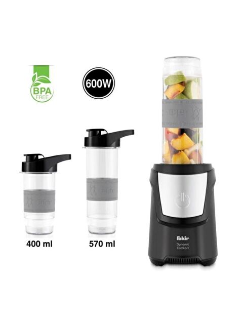 Fakir Dynamic Comfort 600 W Kişisel Blender Siyah - S000177493-19351