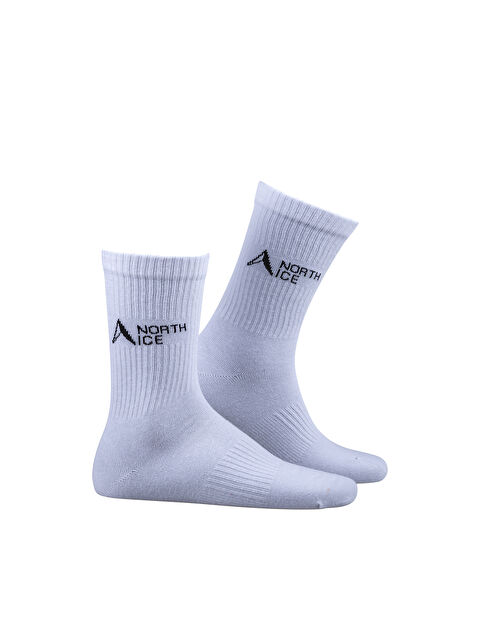 D'S damat North Ice Tenis Çorabı BEYAZ