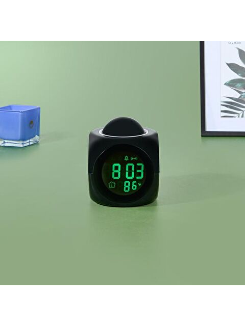 Evidea Deco Duvara Yansıtmalı Dijital Saat - S000513453-19351