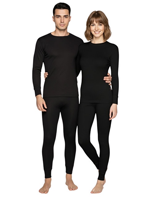 THERMOFORM Heavy Unisex Termal İçlik SİYAH