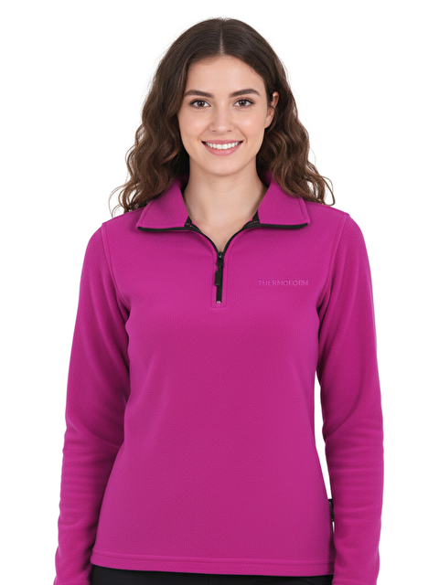 THERMOFORM Kadın Polar Kazak - Maksim 22 FUŞYA - S000532497-18686