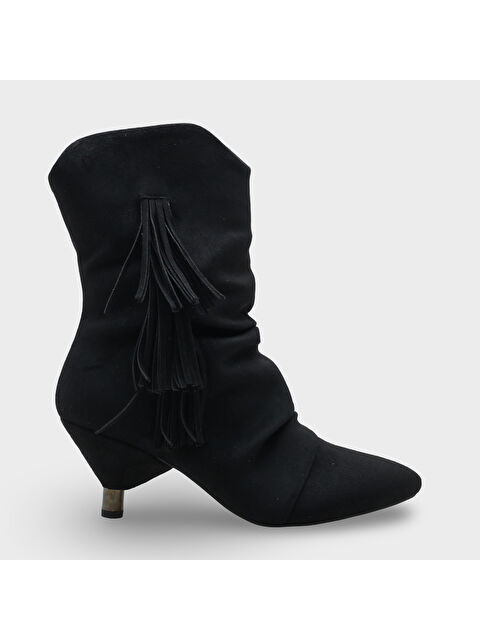 Capone Outfitters Silva Kadın Koyu Siyah Bot - S000473755-22238