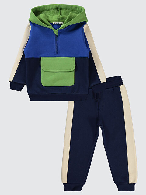 Civil Boys Erkek Çocuk Eşofman Takımı 2-5 Yaş Lacivert - S000298143-21164