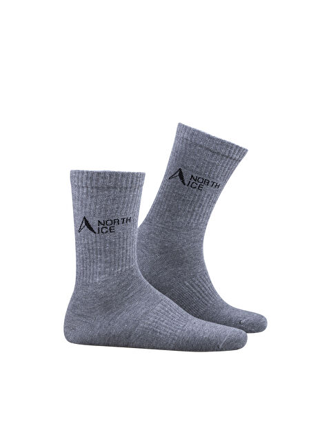 D'S damat North Ice Tenis Çorabı GRI