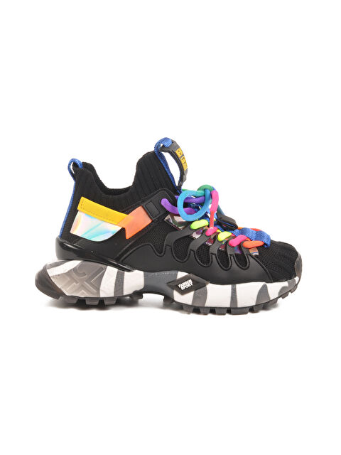 Guja Siyah Anorak Hafif Unisex Çocuk Spor Ayakkabı 25Y638-1 F - S000388268-19351