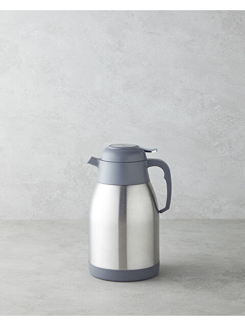 English Home Good Mood Temp Çelik Termos 2 Litre Gri - S000508384-20600