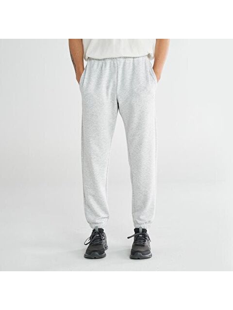 Hummel T-Pulse Regular Erkek Gri Eşofman Altı - S000522856-20600