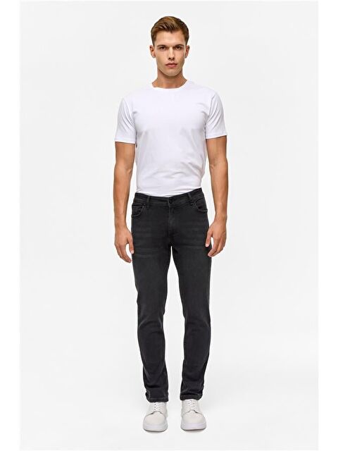 Süvari Gri Slim Denim Pantolon - S000460401-20600