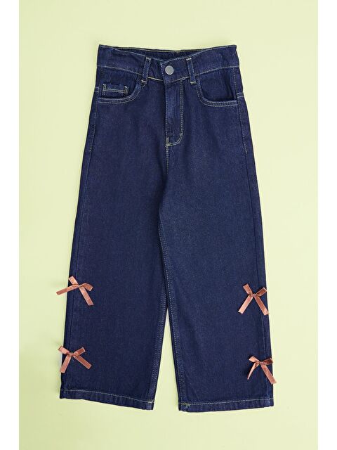 Fullamoda Kurdele Detaylı Kız Çocuk Palazzo Pantolon