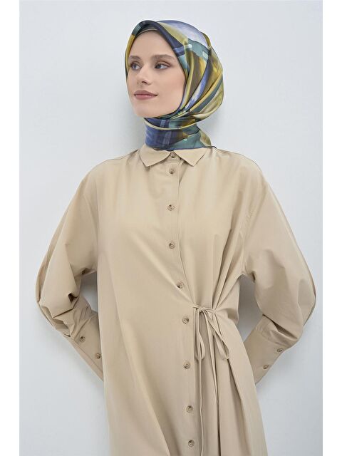 ARMİNE Saf İpek Twill Eşarp 9510D 81 - S000501882-17346