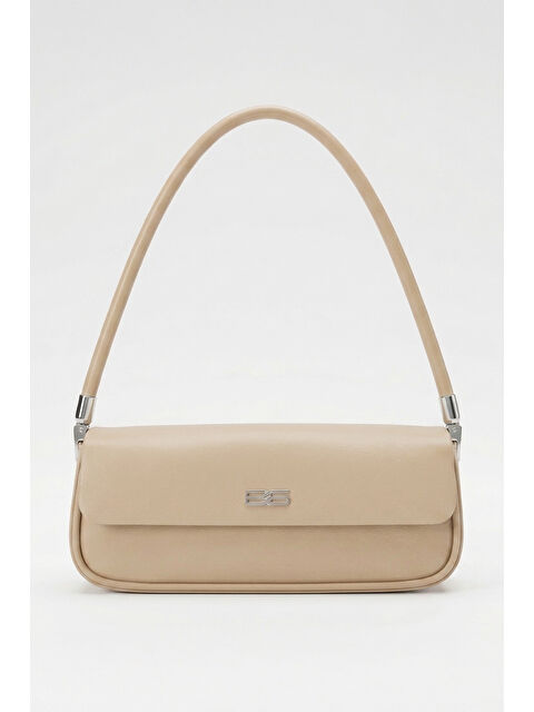 Remsa Premium İnce Askılı Baget Çanta 930414 Bej