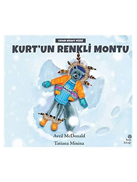 Hep Kitap Kurtun Renkli Montu Cesur Hisset Dizisi Avril McDonald - S000340042-10231