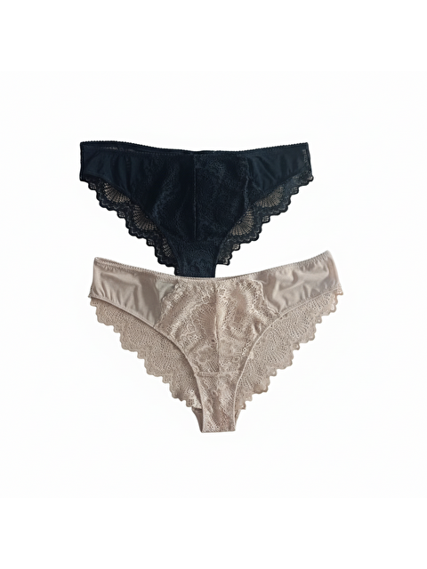 Bonbon Kadın Dantelli Slip Külot Bb2067