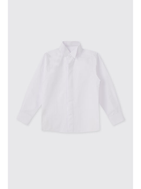 Panço Erkek Bebek Beyaz Gömlek