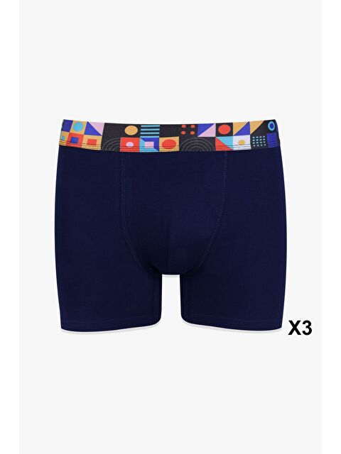 Koza İç Giyim Erkek 6'lı Pamuklu Elastanlı Boxer - S000325200-37355