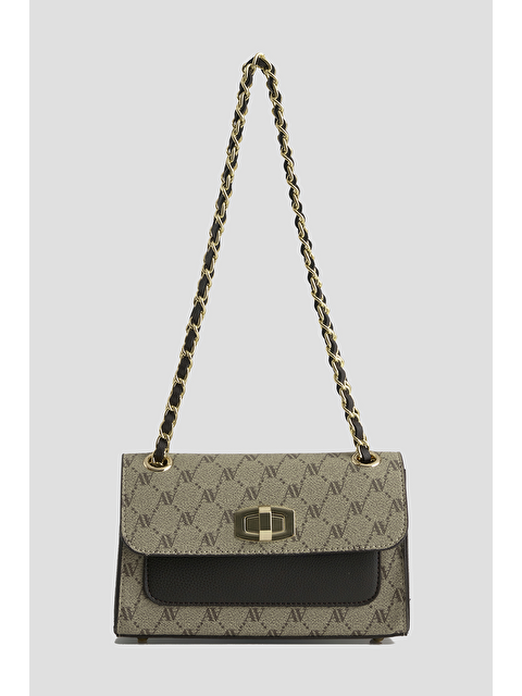 ARMİNE Noktalı Çanta Vizon