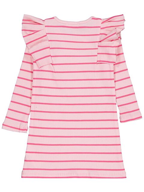 Civil Girls Çizgili 2-5 Yaş Elbise - Pembe 2-3 Yaş - S000484551-20024